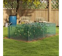 Outsunny 8' x 4' Plant Protection Tent Crop Cage with Door, Green