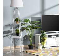 OUTSUNNY 85cm/2.8FT Artificial Monstera Plant Realistic Fake Tree Potted in Green Outsunny Green