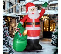 Outsunny 9ft Giant Christmas Blow Up Decoration with Built-in LED Lights