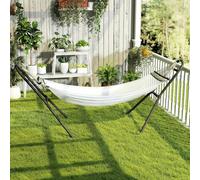 Outsunny 9ft Hammock Stand Adjustable with Non-Slip Feet, 250 kg Capacity - 278 x 97 x 112 cm - Hammock Stand - 1