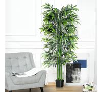 Outsunny Artificial Bamboo Tree Plant Greenary In a Pot 1.8M for Home