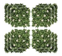 Outsunny Artificial Boxwood Wall Panels 12PCS 50cm x 50cm