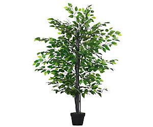 Outsunny Artificial Tree 844-339 Light Green, Deep Green 200 mm x 200 mm x 1450 mm