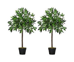 Outsunny Artificial Tree 844-364V01 Green 160 mm x 160 mm x 900 mm