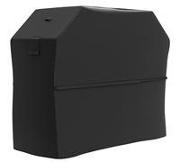 Outsunny BBQ Cover for Rectangular Gas Grill, 600D UPF30+ Oxford Fabric Barbecue Cover for Waterproof Protection Rip-Proof, with Windproof Hook and Loop Fasteners, Vents, 147 x 61 x 122 cm, Black Blac