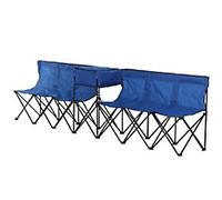OutSunny Camping Chair 84B-382BU Blue 306x48x82 cm 48 (W) x 48 (D) x 82 (H) cm Water Resistant