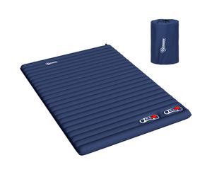 Outsunny Camping Mattress, Self-Inflating, Comfortable for 2/3 People, Durable PVC, Green