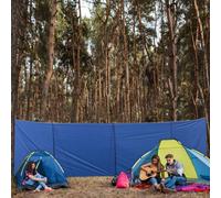 Outsunny Foldable Portable Wind Blocker (620cm x 150cm), Blue