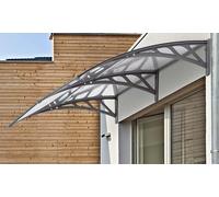 Outsunny Light Brown Outdoor Window Door Canopy Awning 1 x 0.75m - Size: 23 x 75 x 120cm - Wilko