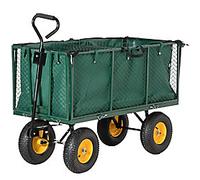OutSunny Cart dark green 570 x 1,380 x 840 mm