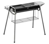 Outsunny Charcoal BBQ Grill - Black