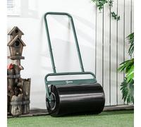 Outsunny Combination Push w/ 38L Sand or Water Garden Dark Green