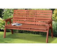 Outsunny Love Seat Garden Bench - Orange | TJ Hughes