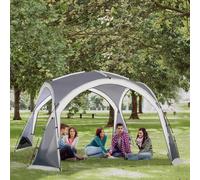 Outsunny Dome Tent for 6-8 Person Camping Tent w/ Zipped Mesh Doors Lamp Hook - 1 - 6-8 Person Tent - Inner lamp hook, Carry bag, Ground stakes, Guy ropes