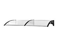 OutSunny Door Canopy Standard Manual Aluminium Outdoor