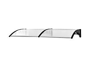OutSunny Door Canopy Standard Manual Aluminium Outdoor