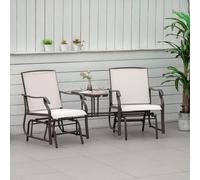 Outsunny 25KG Umbrella Base Parasol Holder - Hemp Grey / Stainless Steel