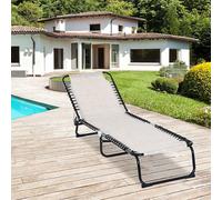 Outsunny Foldable Sun Lounger
