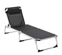 Outsunny Foldable Sun Lounger