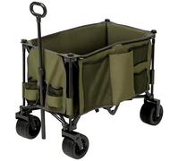 Folding Garden Trolley Collapsible Camping Trolley Steel Frame Oxford Fabric