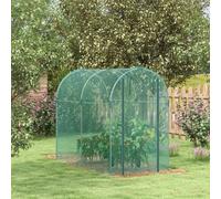 Outsunny Fruit Cage, Plant Protection Tent, 1.2 X 2.4 X 1.9M, Green