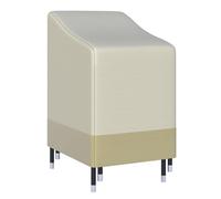 Outsunny Outdoor Furniture Cover Chairs Stacked Protection Deep Wind Rain Dust In Beige Beige