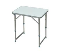 Outsunny Garden Aluminium Table Folding Picnic Table for Camping