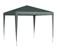Outsunny Garden Gazebo Marquee Party Tent Wedding Canopy Patio Green 2.7 x 2.7m