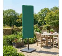 Outsunny Garden Parasol Cover For 2-4.6M Umbrella Protector, Dark Green