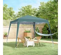 Outsunny Garden Pop Up Gazebo Tent Party Water-Resistant 2.5 X 2.5M Green