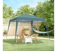Garden Pop up Gazebo Tent Party Water-resistant 2.5 x 2.5M Green Outsunny
