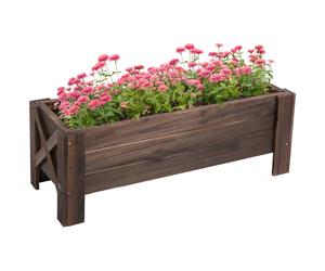 Outsunny Garden Raised Bed 100x36.5x36 cm | TJ Hughes