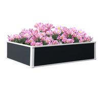 Outsunny Garden Raised Bed Planter Grow Containers Flower Pot PP 120 x 90cm
