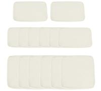 Outsunny Garden Rattan Sofa Set Polyester Cover Replacement No Cushion Cream