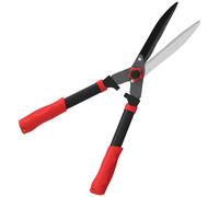 Outsunny Garden Shears, 63.5 cm Heavy Duty Hedge Shears with Razor-Sharp Blades, Comfort Grip and Tension Adjuster for Hedges, Shrubs and Bushes, Easy Cutting and Trimming