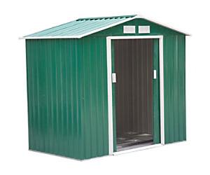 OutSunny Garden Shed 1.27 x 2.13 x 1.85 m Green