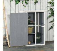 Alfresco 2 Shelf Wooden Garden Shed, none