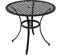 OutSunny Garden Table Round 84G-313V00BK Cast Aluminium 850 x 850 x 720 mm
