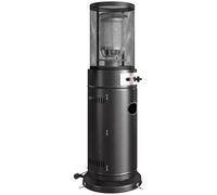 Outsunny Gas Patio Heater, 11 kW Portable Propane Outdoor Heater, Black