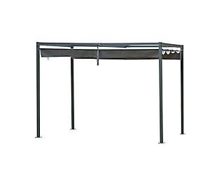 OutSunny Gazebo 21.3 x 2.98 x 2.21 m Grey