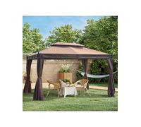 Outsunny Gazebo 3M X 3M With Curtains One Colour