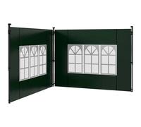Outsunny Gazebo Side Panels For 3X3(M) Or 3X6M Gazebo Canopy, 2 Pack, Green