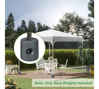 Outsunny Gazebo Weights Set of 4 for Pop up Gazebo, 48KG