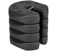 Outsunny Gazebo Weights Set of 4, Total 12KG Weights for Gazebo Legs