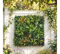 Outsunny Grass Wall Panels, Greenery Backdrop Panels, Green
