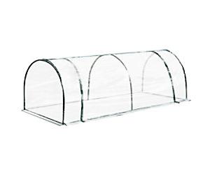 OutSunny Greenhouse 1 x 2.5 x 0.8 m Green, Transparent