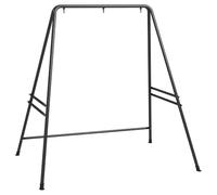 Outsunny Hammock Chair Stand Heavy Duty 178L x 143W x 180H cm Black
