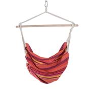 Outsunny Hanging Cotton Hammock Swing Chair - Multi Colour | TJ Hughes