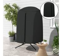 Outsunny Hanging Egg Chair Cover Garden Swing Chair Cover Waterproof, Black