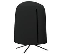 Outsunny Hanging Egg Chair Cover Waterproof for Φ128 x 190H cm Stand Black | Outdoor Single Swing Chair Cover, Anti-Dust Furniture Protector, Zipper, 420D Oxford Fabric